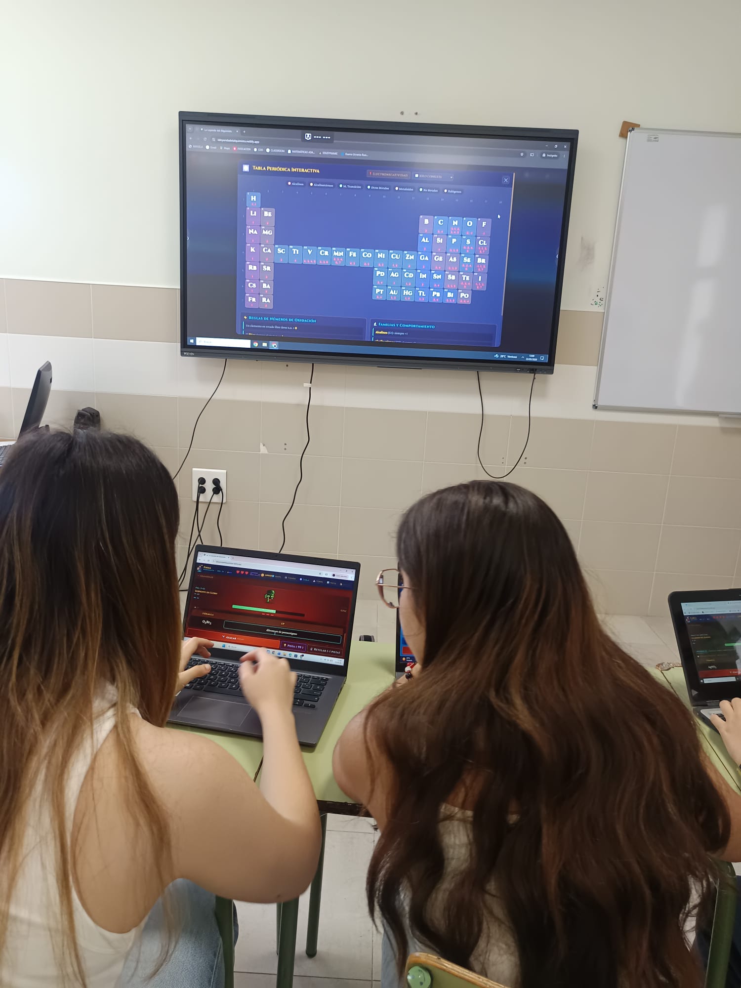 Sesión en el aula