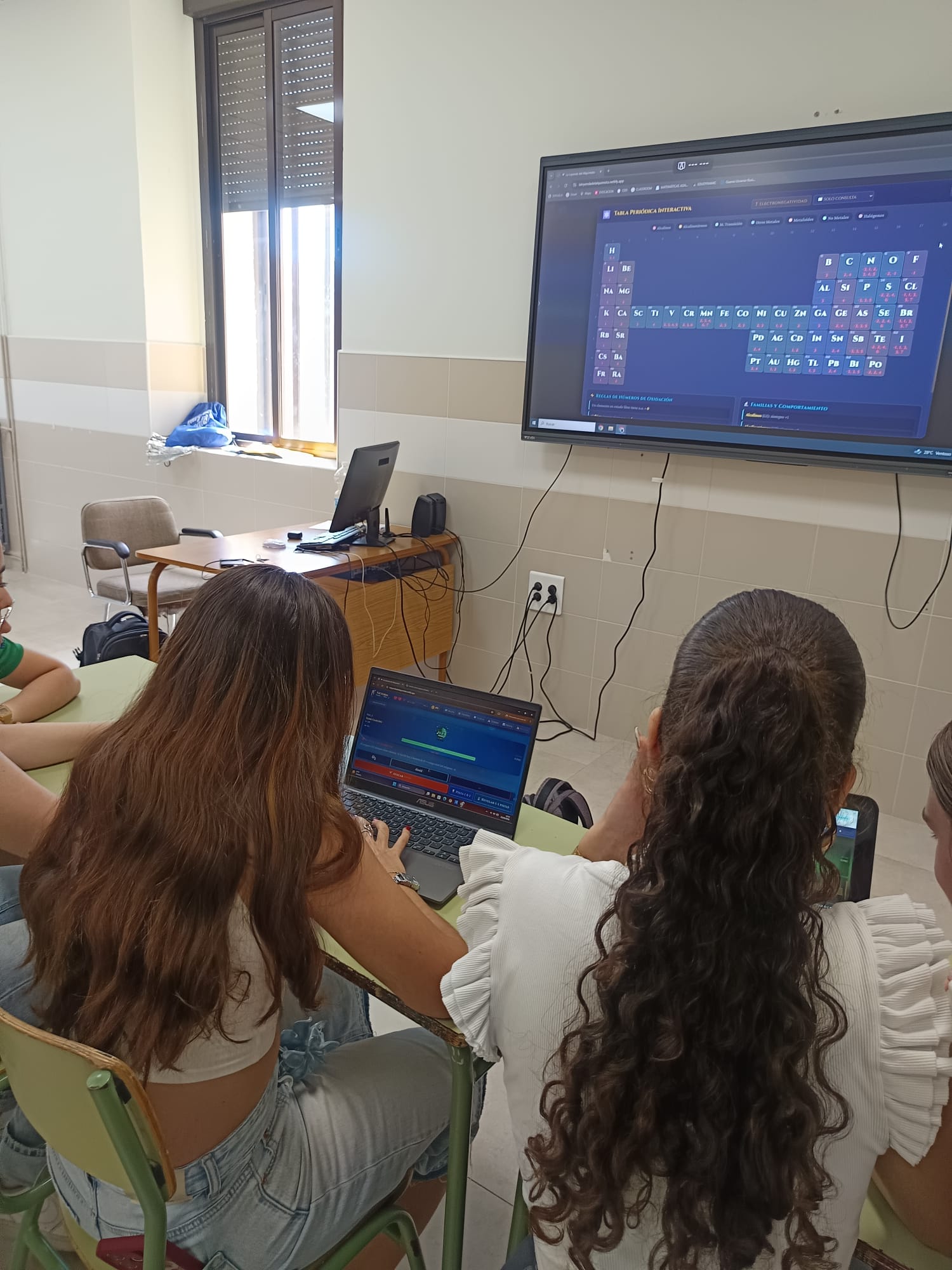 Sesión en el aula