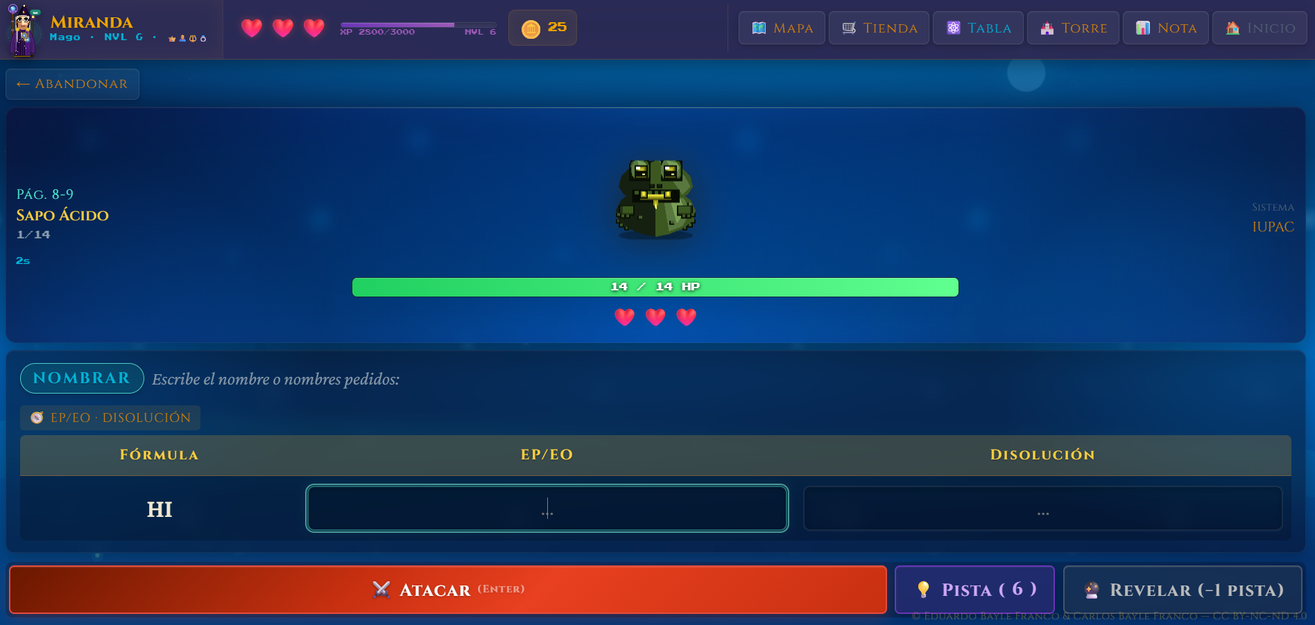 Combate avanzado